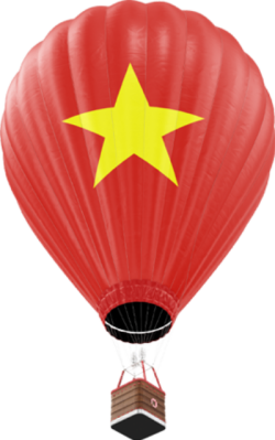 hot air balloon, khinh khí cầu