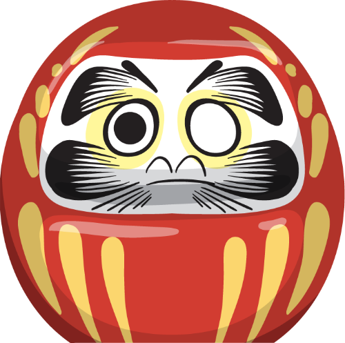 Nhật Bản, Japan, Búp bê Daruma, búp bê, doll