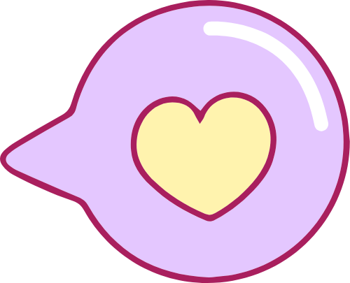 Cute, dễ thương, trái tim, heart