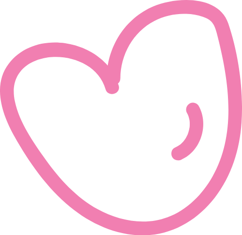 Cute, dễ thương, line, nét, trái tim, tim, heart 3