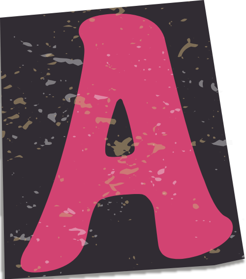 Chữ cái, chữ, paper letter, letter text, chữ A, A, a