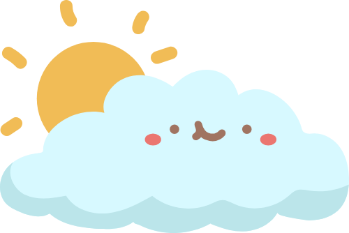 dễ thương, cute,mây, cloud 1