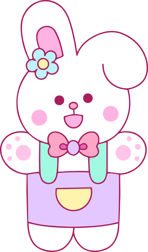 Cute, dễ thương, thỏ, bunny, rabbit