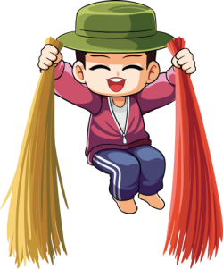 Chibi, con trai, nam, boy, làm chiếu, công nhân,worker