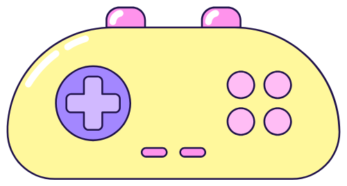 Y2k, retro, vintage, flat design, máy chơi game, điều khiển
