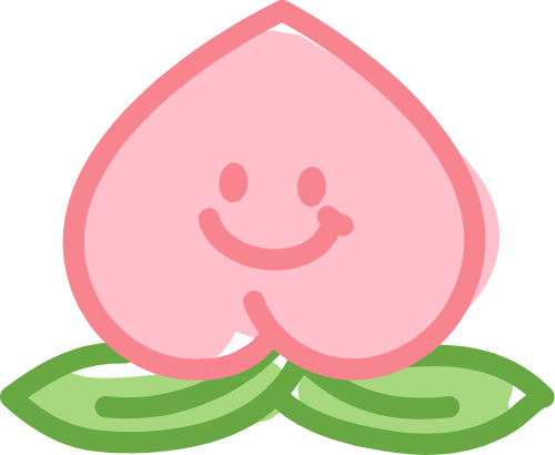 Cute, dễ thương, trái đào, đào, peach