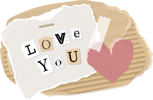 Shape, paper, giấy, scrapbook, craft, vintage, heart, trái tim