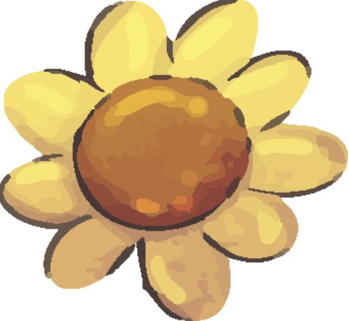 Màu nước,cọ,watercolor, hoa, flower