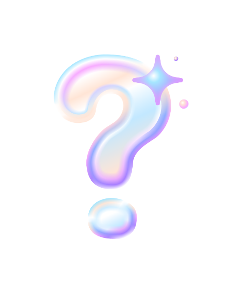 Y2k, retro, vintage, flat design, gradient, dấu chấm hỏi, dấu ?, ?