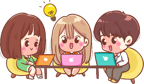 Team, teamwork, nhóm, tập thể, đồng đội, đồng nghiệp, bạn bè, cute, dễ thương