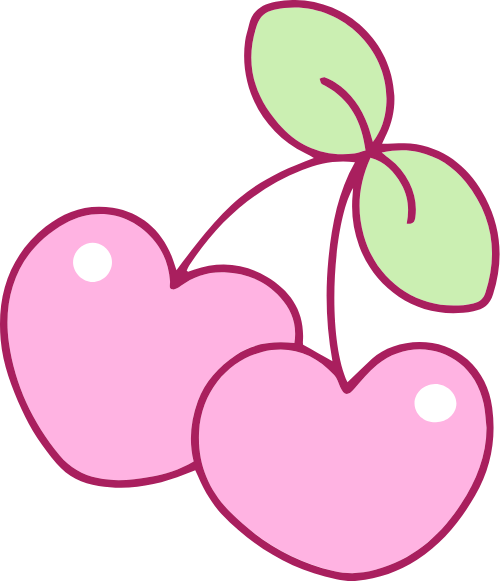 Cute, dễ thương, cherry, anh đào, quả anh đào