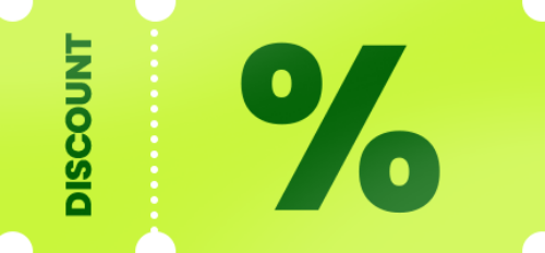 Voucher, coupon, discount, giảm giá, 3D 3