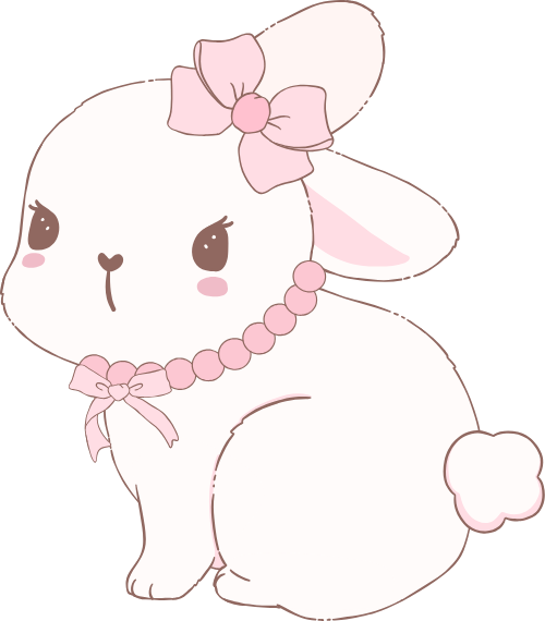 Thỏ, bunny, rabbit, cute, dễ thương 2