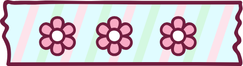 Keo, keo dán, washi tape, tape, băng dính, cute, dễ thương