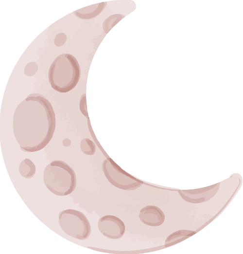 Cọ, brush, mặt trăng, moon
