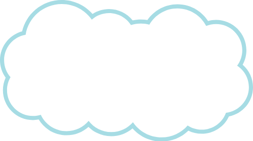 Mây, đám mây, cloud, cute, dễ thương