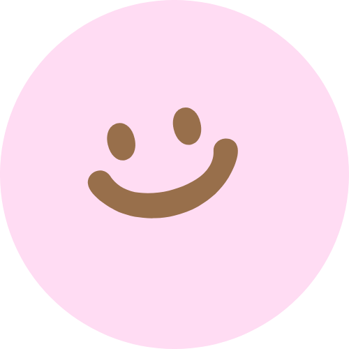 Cute, dễ thương, hình tròn, circle, mặt cười, smile 1