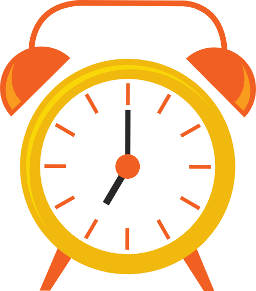Clock, đồng hồ, cute, dễ thương