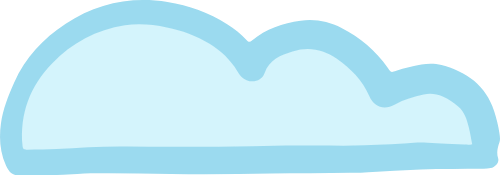 Mây, đám mây, cloud, cute, dễ thương