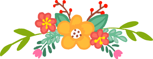 Hoa, hoa lá, flower, cute, dễ thương