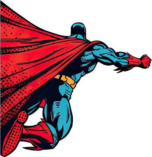 Super man, siêu nhân, siêu anh hùng, cartoon, hoạt hình