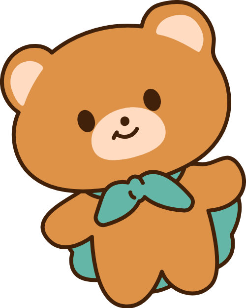 Gấu, bear, cute, dễ thương