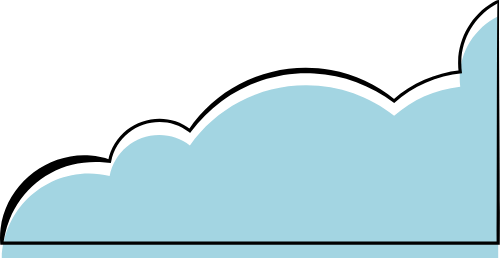 Mây, cloud, line, nét, shape, mảng 1