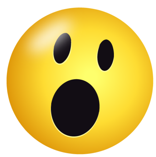 Icon, emoji, 3D, biểu tượng cảm xúc, biểu tượng, wow, bất ngờ