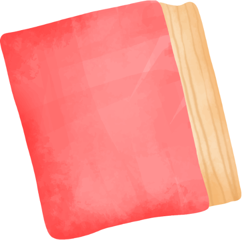 Cọ, brush, sách, book
