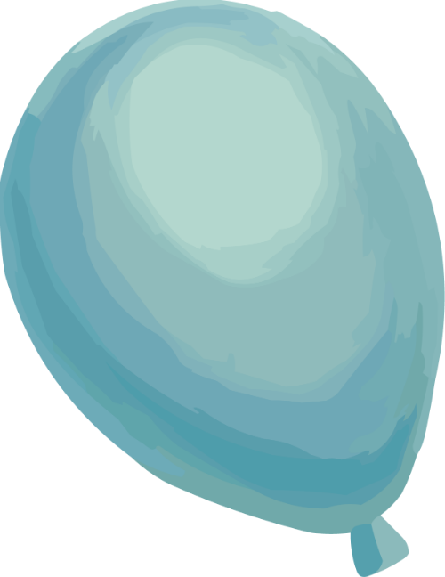 Bong bóng, bóng, balloon, bubble, water color