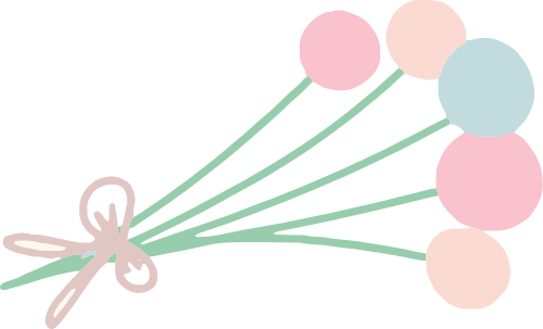 Bong bóng, bó hoa, balloons, bouquets
