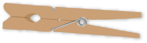 kẹp, gỗ, kẹp giấy, clip, wood, paper clip 1
