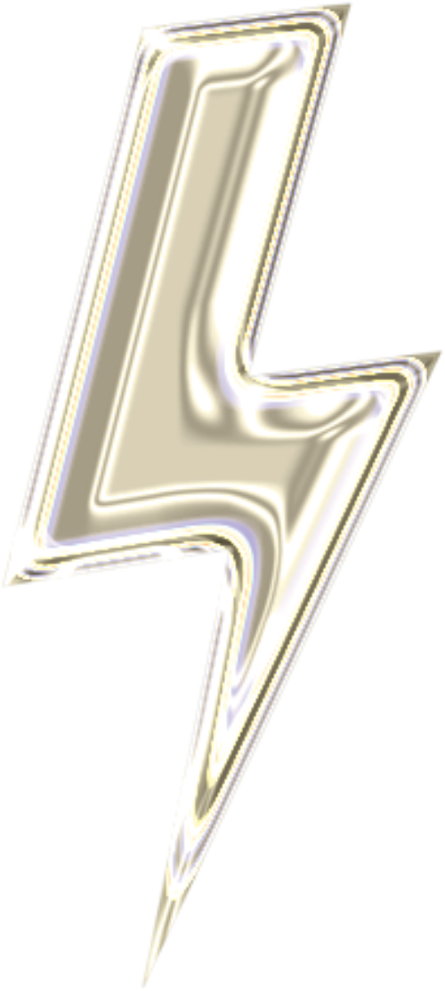 Y2k, Hình dạng, kim loại, chrome, sấm sét, thunder