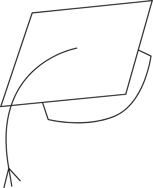Tốt nghiệp, graduation, graduate, shape, hình dạng, line