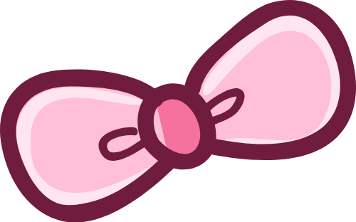 Nơ, ribbon, bow, cute, dễ thương 1