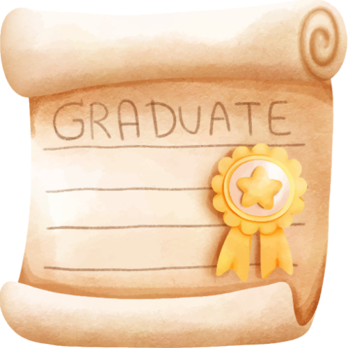 Cọ, brush, tốt nghiệp, graduate, giấy, thư, paper, letter