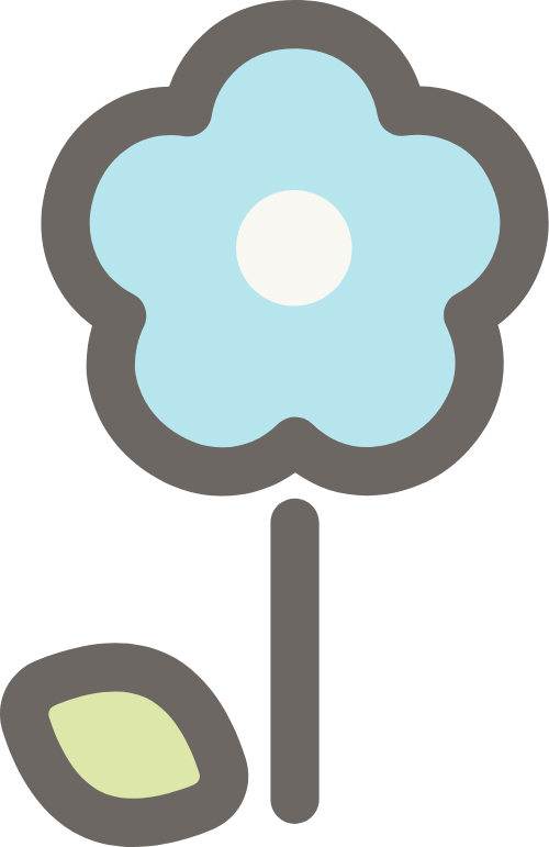 Hoa, hoa lá, flower, cute, dễ thương