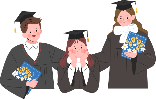 Học sinh, sinh viên, student, tốt nghiệp, graduation, cute, dễ thương