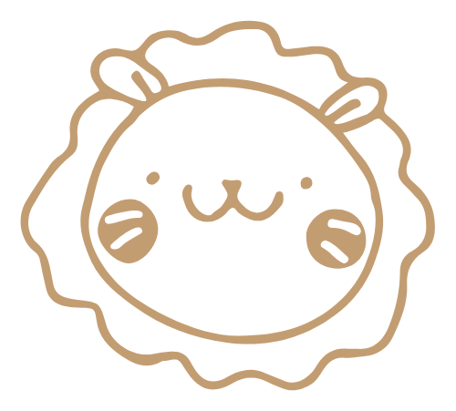 Sư tử, lion, cute, dễ thương, line