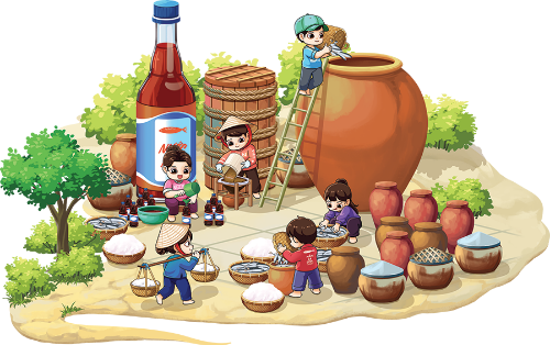 Việt Nam, làng nghề, truyền thống, traditional, nước mắm, fish sauce