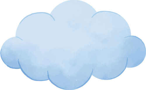 Cọ, brush, mây, cloud 1