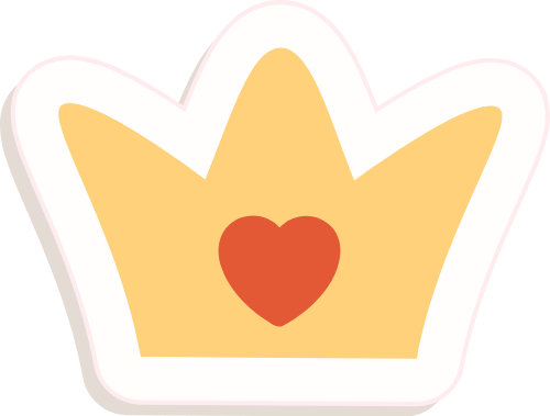 Vương miện, queen, cute, dễ thương