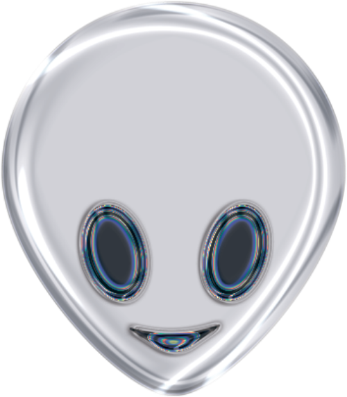 Y2k, Hình dạng, kim loại, chrome, người ngoài hành tinh,  alien
