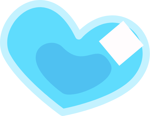Trái tim, heart, cute, dễ thương