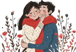 Couple, cặp đôi, tình yêu, love, cute, dễ thương
