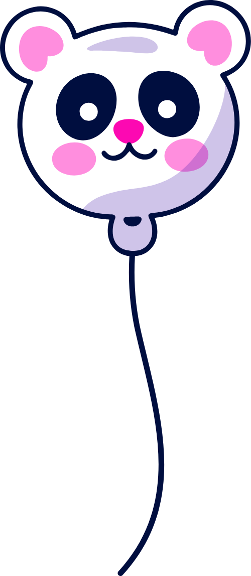 Bóng, bong bóng, balloon, birthday, sinh nhật, cute, dễ thương
