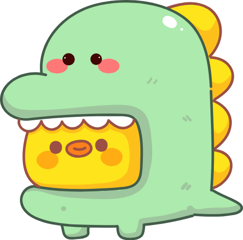 Cute, dễ thương, khủng long, dinosaur, vịt, duck, gà, chicken