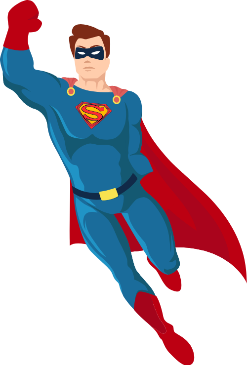 Super man, siêu nhân, siêu anh hùng, cartoon, hoạt hình 2