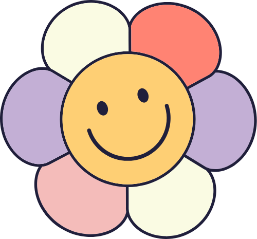 Hoa, flower, smile, mặt cười