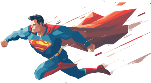 Super man, siêu nhân, siêu anh hùng, cartoon, hoạt hình